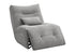 MN-848186    Reclining Chair, 35" Wide, Power Heat Massage, Power Recliner, Swivel, Glider, Upholstered, Light Grey Fabric