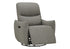 MN-G248400    Reclining Chair, 31" Wide, Power Recliner, Glider, Swivel, Usb Ports Included, Upholstered, Light Grey Fabric