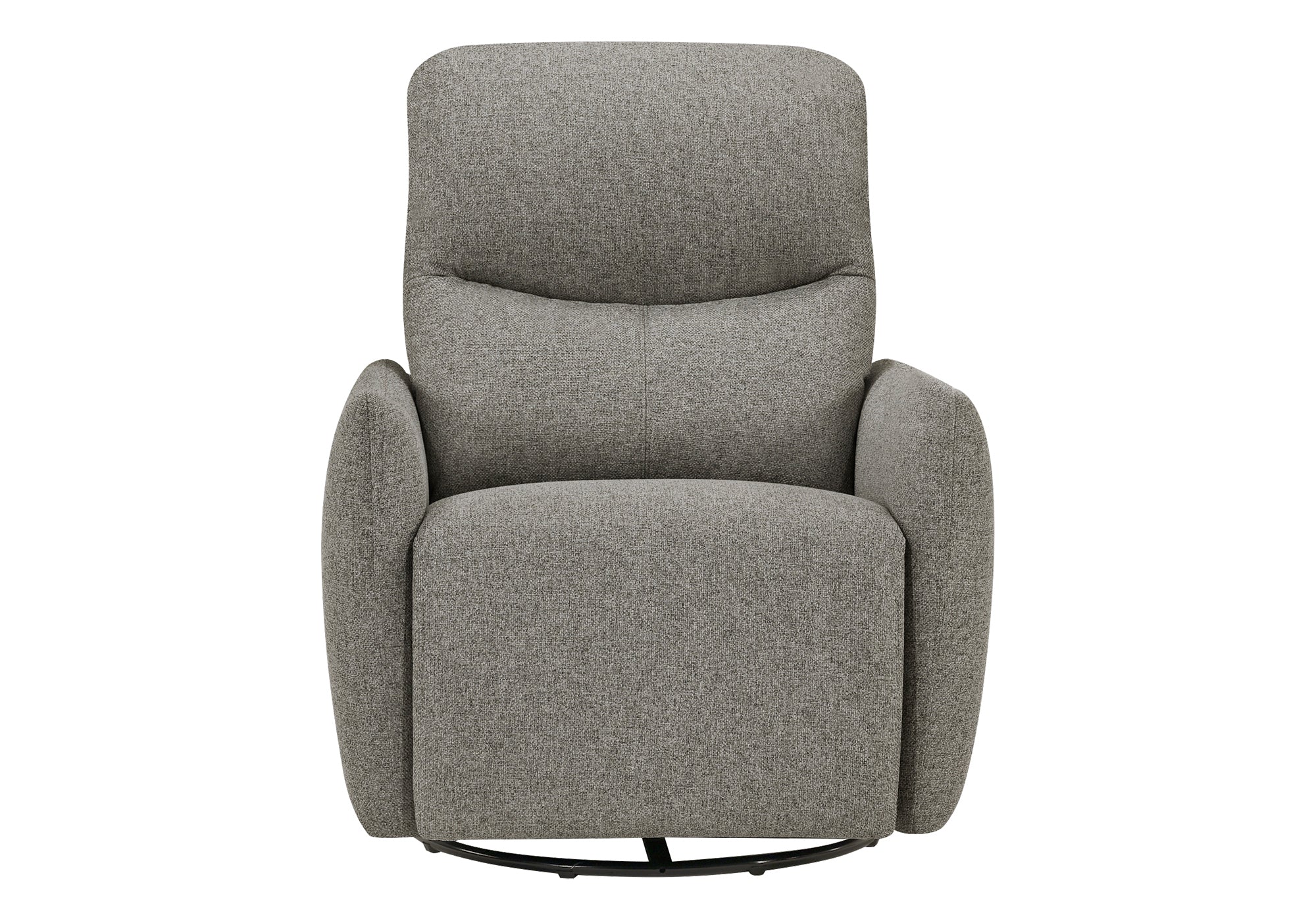 MN-G248400    Reclining Chair, 31" Wide, Power Recliner, Glider, Swivel, Usb Ports Included, Upholstered, Light Grey Fabric