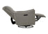MN-G248400    Reclining Chair, 31" Wide, Power Recliner, Glider, Swivel, Usb Ports Included, Upholstered, Light Grey Fabric