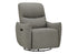 MN-G248400    Reclining Chair, 31" Wide, Power Recliner, Glider, Swivel, Usb Ports Included, Upholstered, Light Grey Fabric