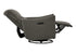 MN-G248401    Reclining Chair, 31" Wide, Power Recliner, Glider, Swivel, Usb Ports Included, Upholstered, Dark Grey Fabric