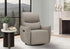 MN-G248402    Reclining Chair, 31" Wide, Power Recliner, Glider, Swivel, Usb Ports Included, Upholstered, Light Brown Fabric