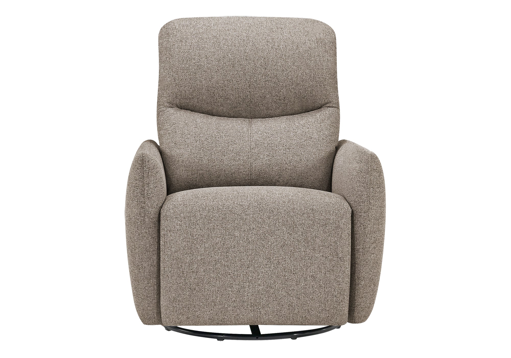 MN-G248402    Reclining Chair, 31" Wide, Power Recliner, Glider, Swivel, Usb Ports Included, Upholstered, Light Brown Fabric