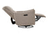 MN-G248402    Reclining Chair, 31" Wide, Power Recliner, Glider, Swivel, Usb Ports Included, Upholstered, Light Brown Fabric