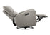 MN-G238405    Reclining Chair, 32" Wide, Glider, Power Recliner, Swivel, Usb Ports Included, Upholstered, Light Grey Fabric