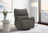MN-G238406    Reclining Chair, 32" Wide, Glider, Power Recliner, Swivel, Usb Ports Included, Upholstered, Dark Grey Fabric