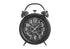 MN-139015    Clocks, 12" Round, Gear Mechanism, Table Clock, Black, Transitional