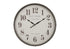 MN-169024    Clocks, 30" Round, Large Oversized, Wall Clock, Brown, Transitional