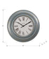 MN-209028    Clocks, 30" Round, Large Oversized, Wall Clock, Antique Blue, Transitional