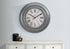 MN-209028    Clocks, 30" Round, Large Oversized, Wall Clock, Antique Blue, Transitional
