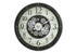 MN-229030    Clocks, 30" Round, Gear Mechanism, Large Oversized, Wall Clock, Brown, Transitional