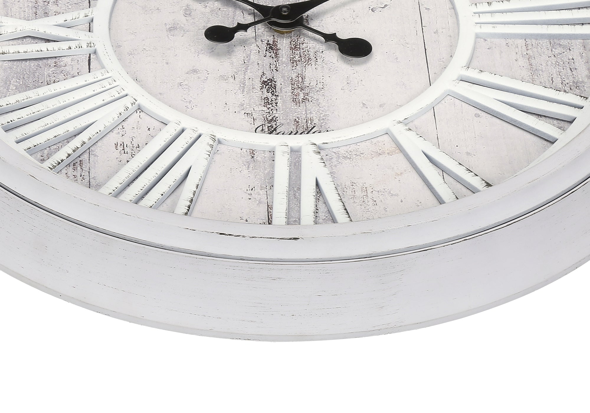 MN-309043    Clocks, 20" Round, Wall Clock, Grey, Transitional