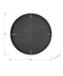 MN-B989050    Clocks, 20" Round, Wall Clock, Black, Contemporary, Modern