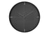 MN-B989050    Clocks, 20" Round, Wall Clock, Black, Contemporary, Modern