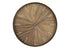 MN-A999051    Clocks, 20" Round, Wall Clock, Light Brown Face, Brown Frame, Contemporary, Modern
