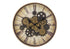MN-479063    Clocks, 20" Round, Gear Mechanism, Wall Clock, Brown, Transitional