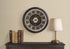 MN-499070    Clocks, 23" Round, Gear Mechanism, Wall Clock, Brown, Transitional