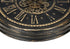 MN-529073    Clocks, 24" Round, Gear Mechanism, Wall Clock, Brown, Transitional