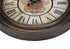 MN-569081    Clocks, 15" Round, Wall Clock, Antique Brown, Transitional