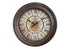 MN-569081    Clocks, 15" Round, Wall Clock, Antique Brown, Transitional