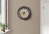 MN-569081    Clocks, 15" Round, Wall Clock, Antique Brown, Transitional
