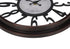MN-599084    Clocks, 16" Round, Wall Clock, Antique Brown, Transitional