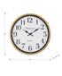 MN-Z369088    Clocks, 16" Round, Wall Clock, Gold Frame, Transitional