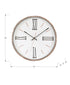 MN-Y419094    Clocks, 14" Round, Wall Clock, Gold Frame, Transitional