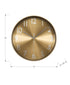 MN-529112    Clocks, 12" Round, Wall Clock, Gold Face, Gold Frame, Contemporary, Modern
