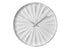 MN-549114    Clocks, 12" Round, Wall Clock, White Frame, Contemporary, Modern