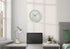 MN-579117    Clocks, 12" Round, Juvenile, Wall Clock, Light Green Face, Green Frame, Contemporary, Modern