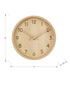 MN-609120    Clocks, 12" Round, Juvenile, Wall Clock, Natural Face, Natural Frame, Contemporary, Modern
