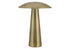 MN-559402    Lighting, 12"h, Led, Table Lamp, Gold Metal, Contemporary