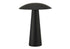 MN-569403    Lighting, 12"h, Led, Table Lamp, Black Metal, Contemporary