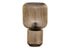 MN-R639406    Lighting, 15"h, Table Lamp, Gold Glass, Contemporary