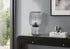MN-R639407    Lighting, 15"h, Table Lamp, Clear Glass, Contemporary