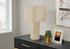 MN-689423    Lighting, 24"h, Table Lamp, Natural Linen, Contemporary