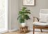 MN-599551    Artificial Plant, 24" Tall, Monstera, Indoor, Faux, Fake, Table, Greenery, Potted, Real Touch, Decorative, Green Leaves, White Pot