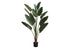 MN-969591    Artificial Plant, 83" Tall, Indoor, Decorative, Floor, Palm Tree, Real Touch, Green Leaves, Black Pot
