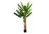 MN-989593    Artificial Plant, 83" Tall, Banana Tree, Indoor, Decorative, Faux, Floor, Potted, Real Touch, Green Leaves, Black Pot