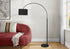 MN-A369641    Lighting, 81"h, Floor Lamp, Black Metal, Black Shade, Contemporary