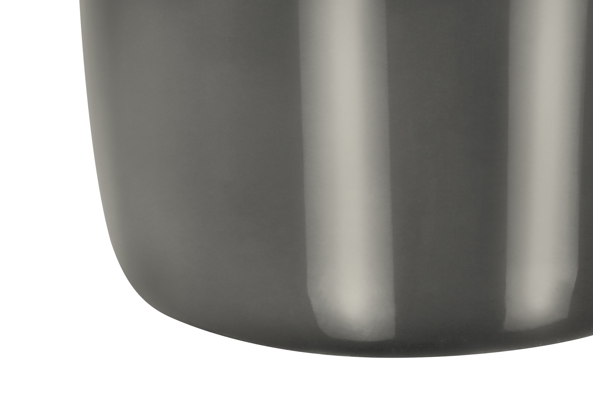 MN-A569660    Lighting, 25"H, Table Lamp, Dark Grey Ceramic, Ivory / Cream Shade, Contemporary, Modern
