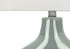 MN-A569664    Lighting, 25"H, Table Lamp, Green Ceramic, Ivory / Cream Shade, Contemporary, Modern