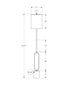 MN-429686    Lighting, 64"h, Floor Lamp, Black Metal, Ivory / Cream Shade, Contemporary