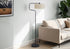 MN-779690    Lighting, 61"H, Floor Lamp, Black Metal, Beige Shade, Contemporary, Modern