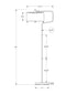 MN-779690    Lighting, 61"H, Floor Lamp, Black Metal, Beige Shade, Contemporary, Modern