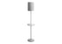 MN-B369692    Lighting, 62"H, Floor Lamp, Usb Port Included, Grey Metal, White Marble, Contemporary, Modern