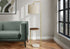 MN-B549754    Lighting, 67"H, Floor Lamp, Usb Port Included, Brass Metal, Beige Shade, Contemporary