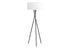 MN-439756    Lighting, 62"H, Floor Lamp, Black Metal, Ivory / Cream Shade, Contemporary